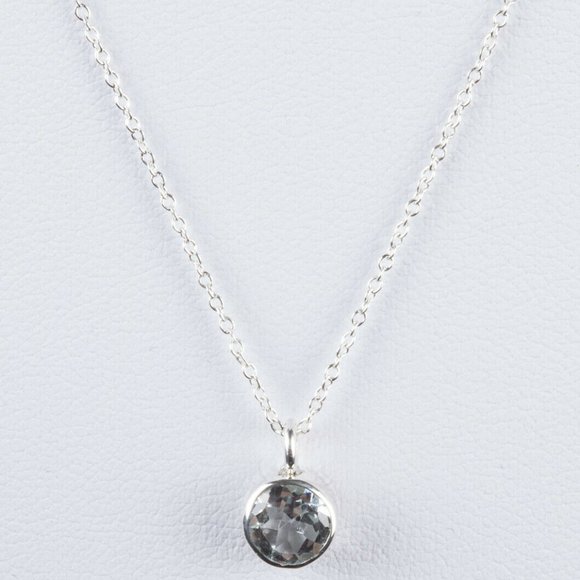 Sterling Silver Faceted Aquamarine Astrology Penda